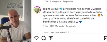 El mensaje de Regina Alcóver