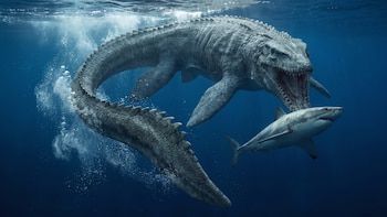 Cómo la forma de la cola podía convertir a un reptil marino de hace más de 66 millones de años en un cazador letal