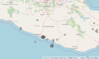 Temblor reportado en Guerrero. (SSN)