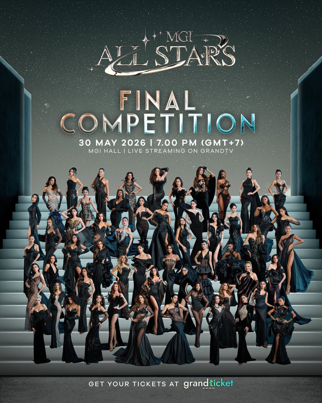 La final del certamen se realizará el 30 de mayo en Bangkok y se transmitirá por el canal de YouTube Grand TV. IG