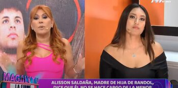 Alisson Saldaña es madre de la hija mayor de Randol Pastor. Magaly TV La Firme