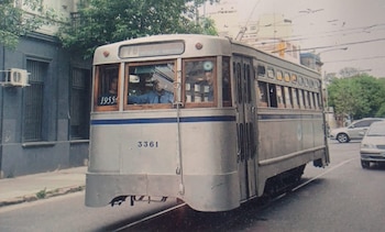 "Este es el tranvía que