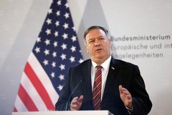 Mike Pompeo, secretario de Estado
