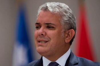 El presidente de Colombia, Iván Duque, en una fotografía de archivo. EFE/Alberto Valdés