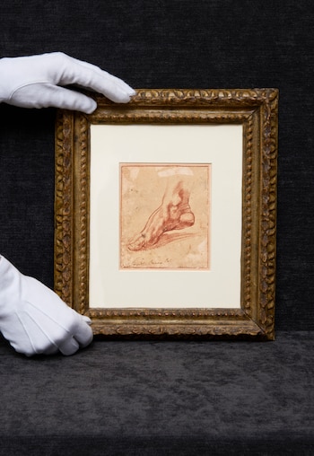 El dibujo inédito de Michelangelo