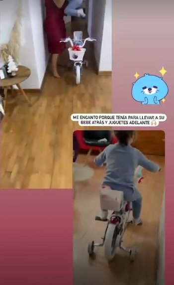 Hija de Juan Víctor recibió