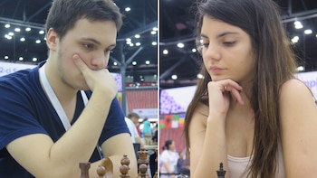 Alan Pichot y Florencia Fernández,