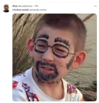 Christian Nodal cerrando ciclos
Twitter: @scabblamx