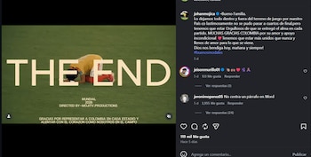 El defensor de Mallorca dejó un emotivo mensaje, agradeciendo el apoyo-crédito @johanmojica/Instagram