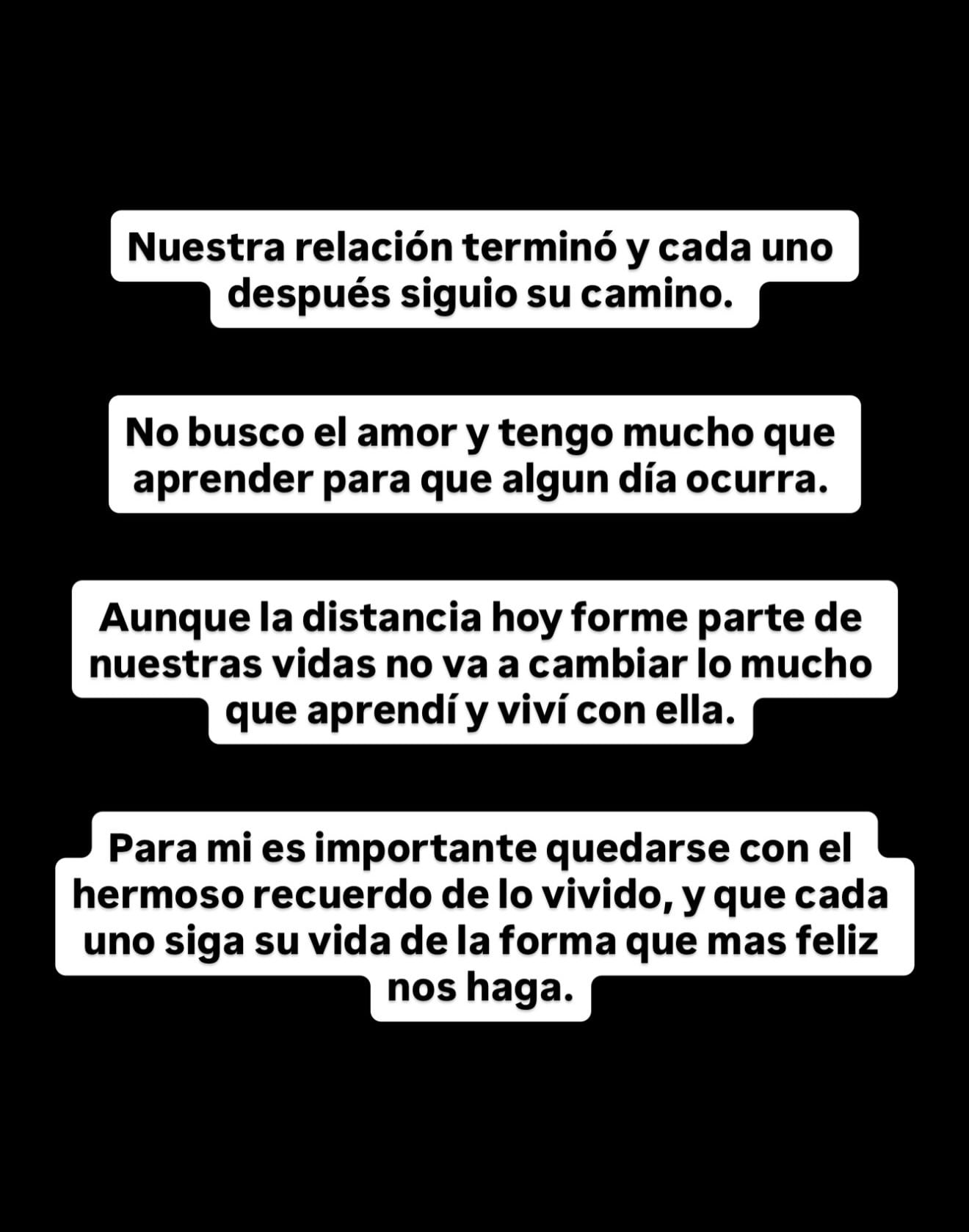 El cantante aseguró que nunca le fue infiel a La Joaqui (Instagram)