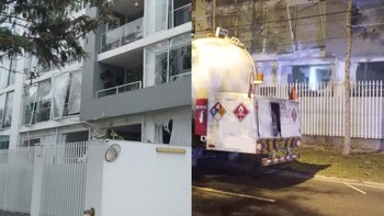 Dos adultos mayores fueron evacuados