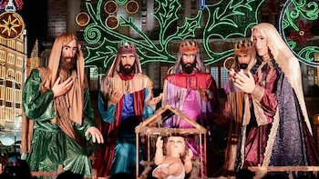 Instalan nacimiento monumental en el