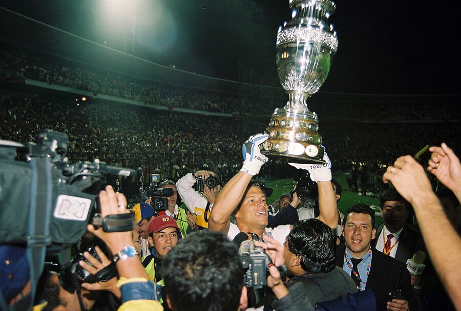 La selección Colombia ganó la Copa América 2001 como local, con seis victorias y la valla invicta. Es el único título de su historia en mayores - crédito Colprensa