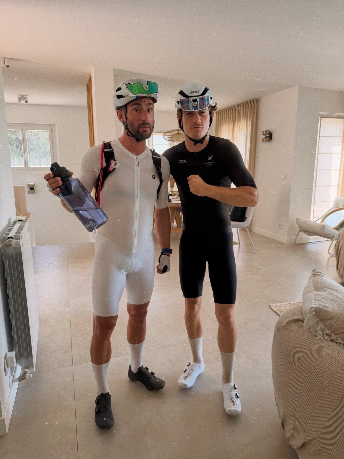 Franco Colapinto disfrutó de sus días libres con Pechito López (@francolapinto)
