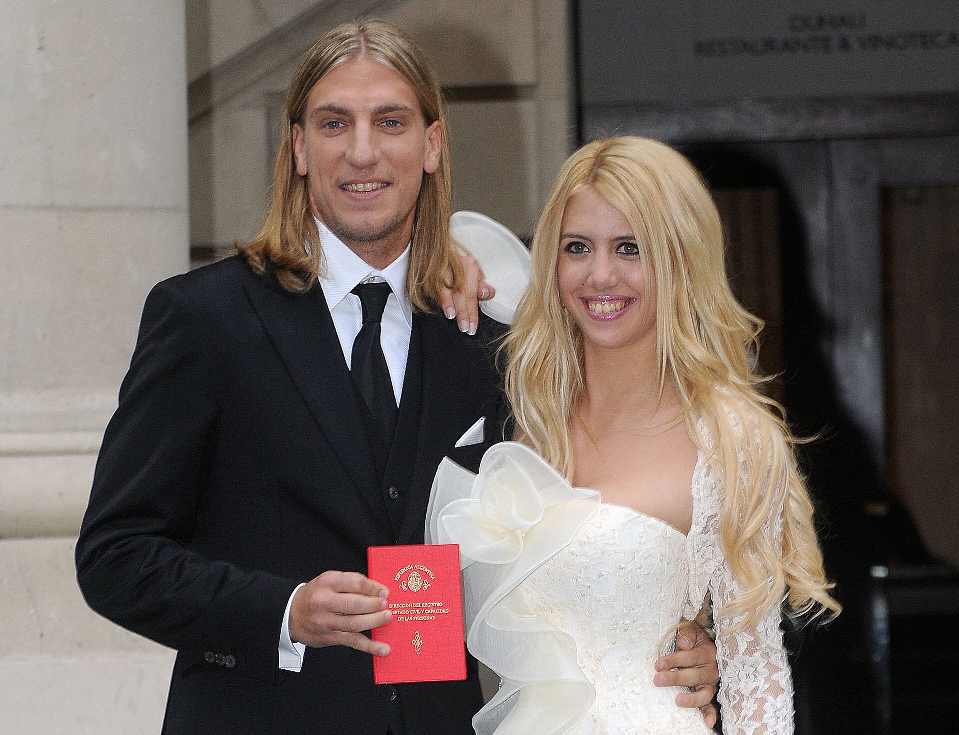 La boda de Maxi López y Wanda Nara