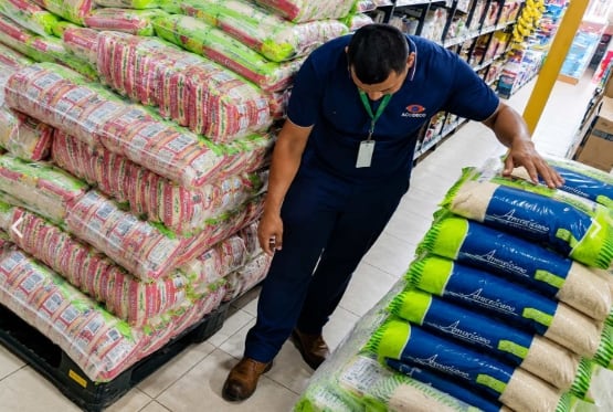 El inventario, que finaliza este viernes 19 de junio, se realiza en los comercios, molinos y en el campo. (Acodeco)