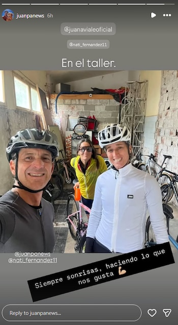 La jornada de ciclismo de Juana Viale por Catamarca