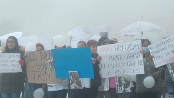 Exigieron justicia por Trinidad, una