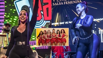 Mirella Paz da un paso