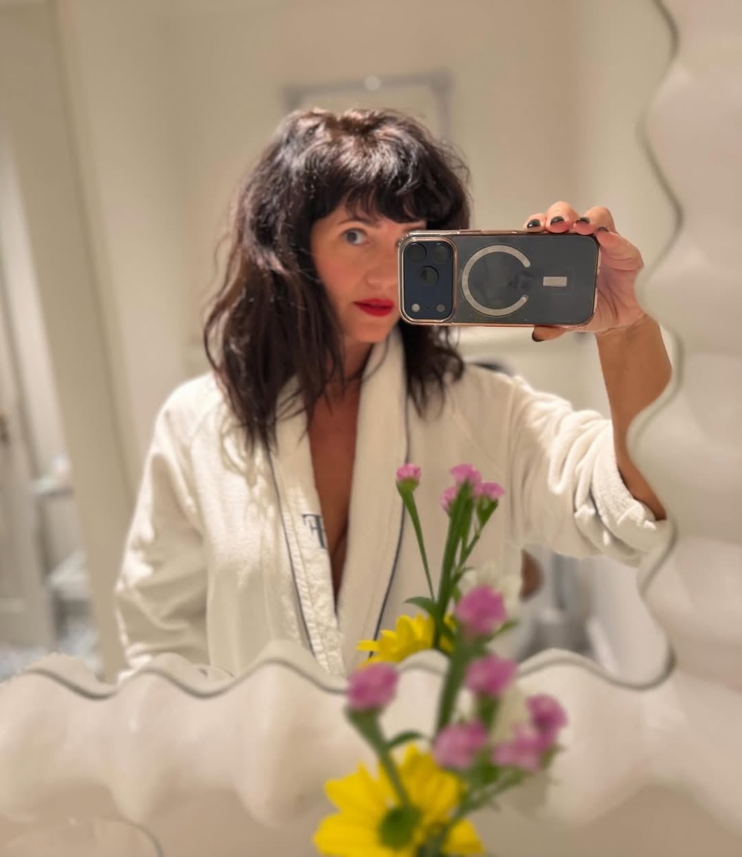 Una sugerente foto de la protagonista de Envidiosa en su viaje a Sicilia