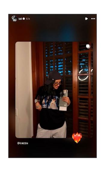 EL GESTO DE CAZZU PARA CON LALI Y TINI