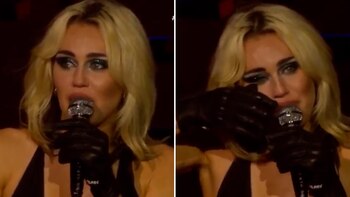 Miley Cyrus tombe en larmes