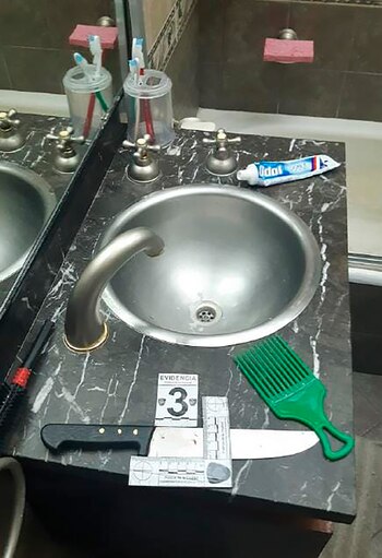 La cuchilla con la que