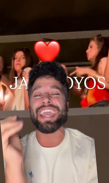 Javi Hoyos na rede social (INSTAGRAM).