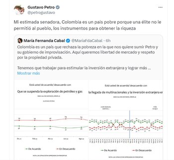Gustavo Petro responde a vainazo