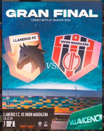Así presentó el máximo ente deportivo del fútbol colombiano, el partido de la Gran Final-crédito @Dimayor/X