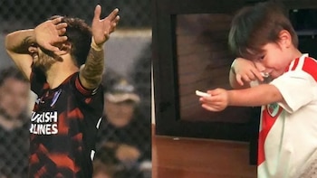 El festejo de Scocco, versión