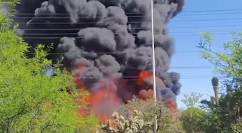 Al momento no se reportan persona lesionadas. @SintesisSLP