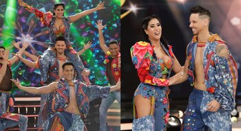 Melissa Paredes bailó con Anthony