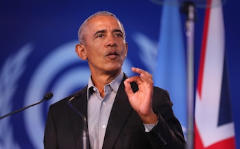 Barack Obama, expresidente de EE.UU.,