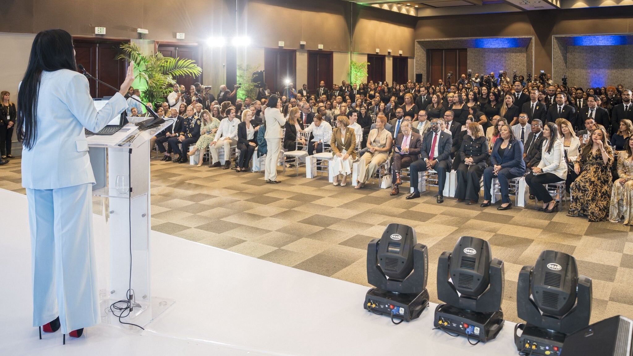 La iniciativa apoyada por la Agencia Española de Cooperación Internacional para el Desarrollo (Aecid) incluye formación y asistencia técnica especializada para nuevos abogados. (Foto cortesía Procuraduría General de República Dominicana)