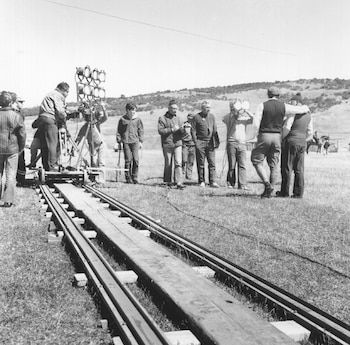 Rodaje de "La Patagonia rebelde"