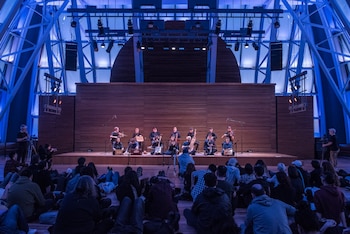 "Fue mágico tocar para un