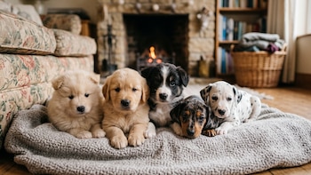 Cómo ayudar a un cachorro a crecer sano: las recomendaciones de expertos sobre alimentación y descanso