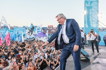 Luego del acto en Morón,