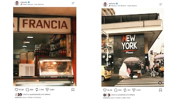 Maluma compartió en redes sociales imágenes de carteles y comercios con referencias a posibles destinos de su próxima gira mundial, 'Loco x Volver Tour' - crédito @maluma / Instagram