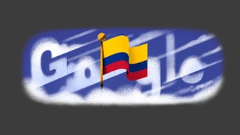 Doodle de Google para hoy 20 de julio celebra la independencia de Colombia