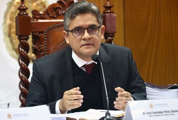 José Domingo Pérez participó de