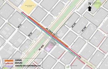 Lo importante es garantizar seguridad a los usuarios de la vía, la SDM autorizó el tránsito de transporte público y de vehículos particulares - crédito Secretaría de Movilidad