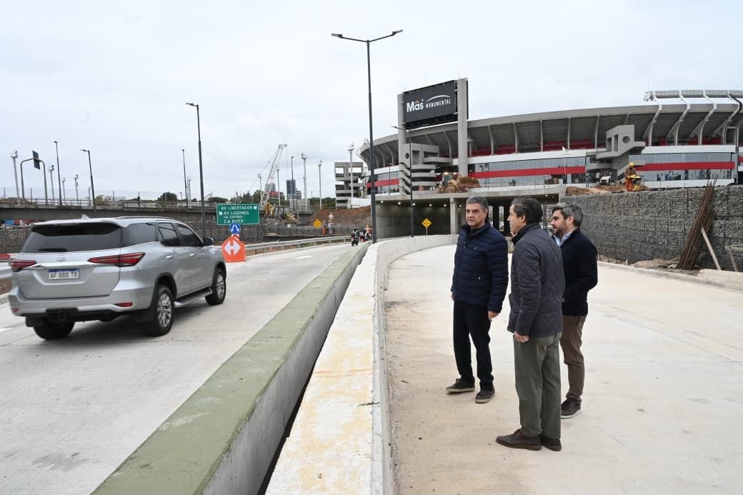 La Ciudad habilitó el nuevo ramal del Puente Labruna
