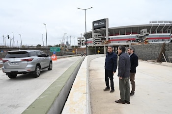 La Ciudad habilitó el nuevo ramal del Puente Labruna