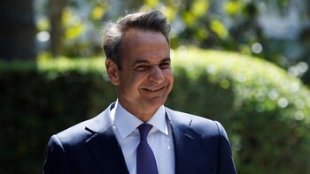 El conservador Kyriakos Mitsotakis alcanzó
