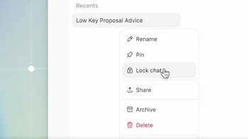 OpenAI permite bloquear chats en ChatGPT mediante un código PIN para mantener la privacidad de las conversaciones