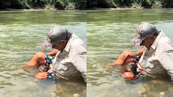 Lejos de mostrarse amenazador, el