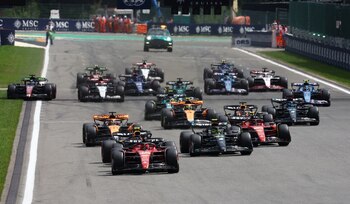 Ben Sulayem quiere autos más livianos y con mejores sonidos en sus motores (REUTERS/Stephanie Lecocq)