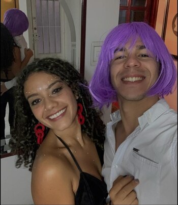 El imitador y su novia